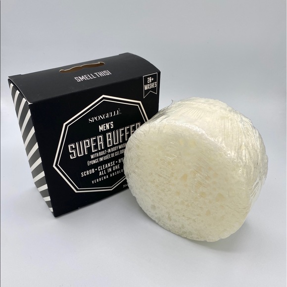 Men’s Spongelle Super Buffer, Scent Verbena Absolute BNIB - Picture 1 of 4